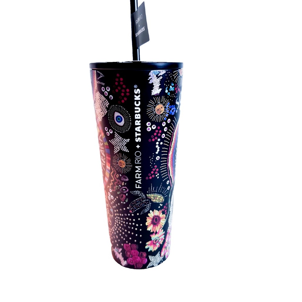 🎉🎊Host Pick🎈❤️Starbucks + Farm Rio Borgodo Venti Tumbler Limited Edition
